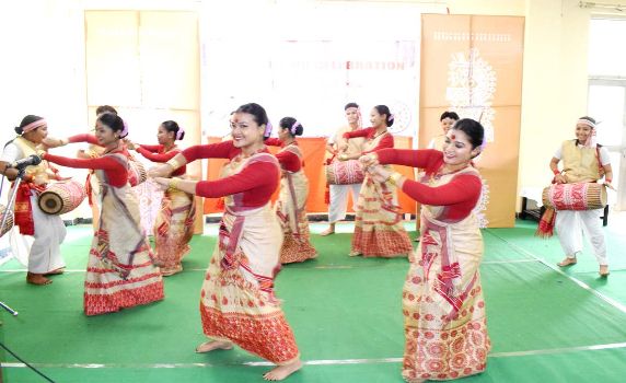 Rongali Bihu celebration in Agartala.